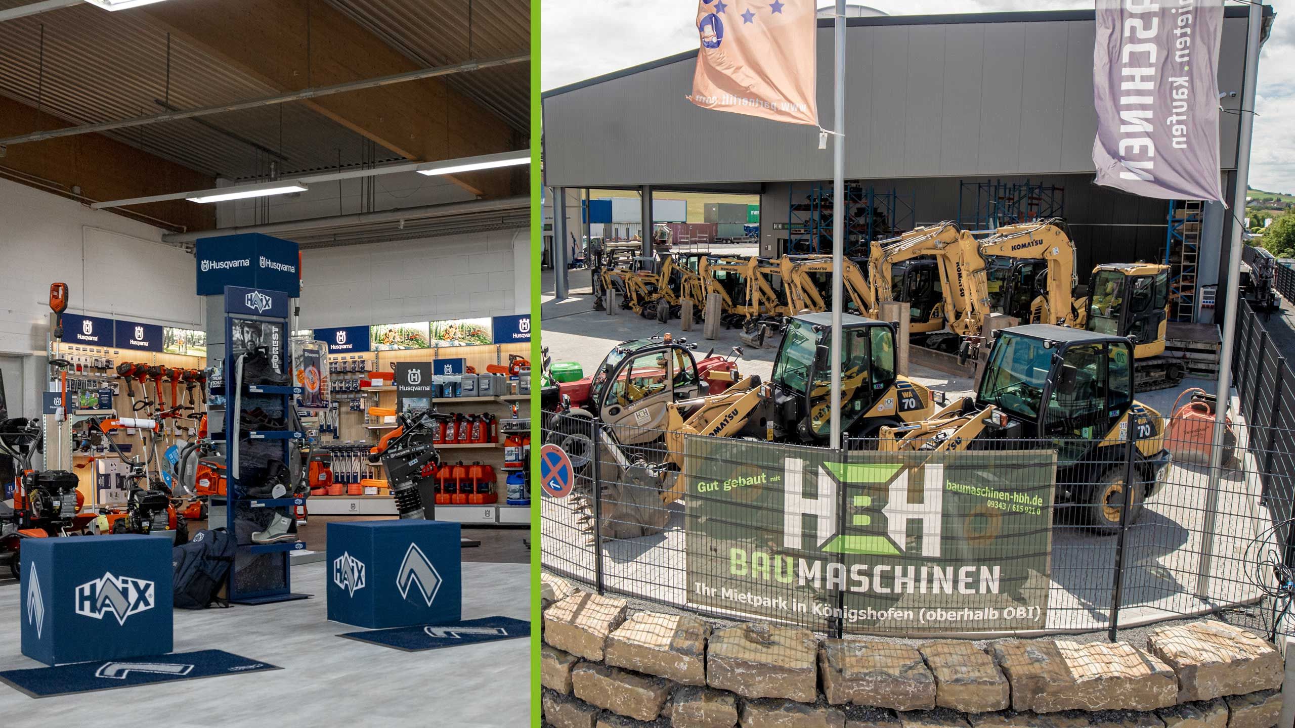 HBH Baumaschinen und Baugeräte in Lauda-Königshofen
